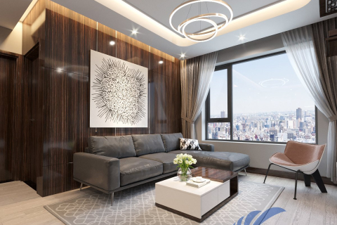 Thiết Kế Nội Thất Chung Cư 86m2 Phương Đông Green Park